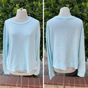 SO Waffle Knit Sweater LARGE
